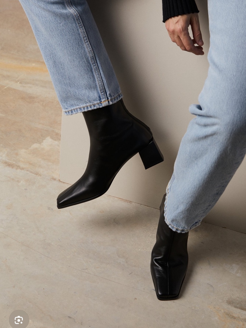Reike Nen Cube Heel Basic Boot excellent condition luxury boot